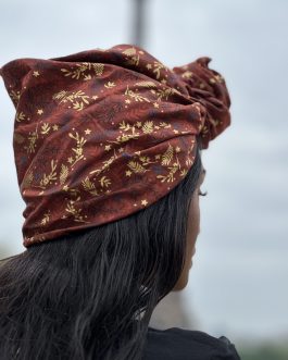 La radieuse – imprimé marron