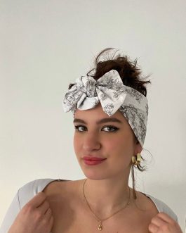 Turban La Coquette acajou