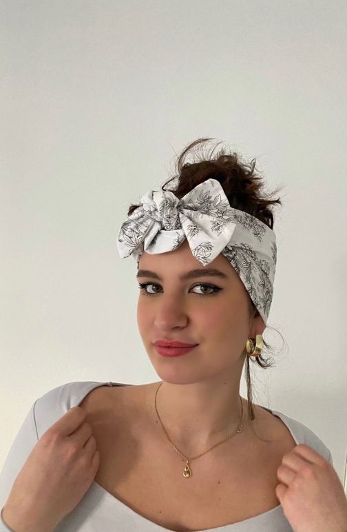 turban la coquette acajou face