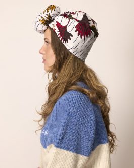 Turban chic en wax palmiers – La tourbillonnante